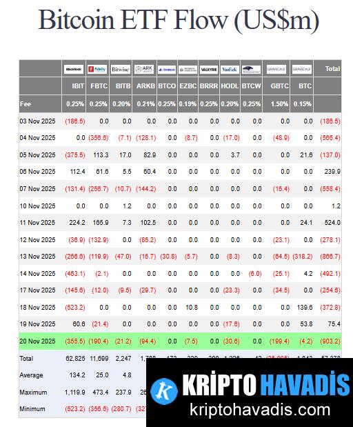 Türkiye’de Kripto Piyasasında ETF Akımları: Net Çıkışlar ve Potansiyel Kar/Zarar Dengesi